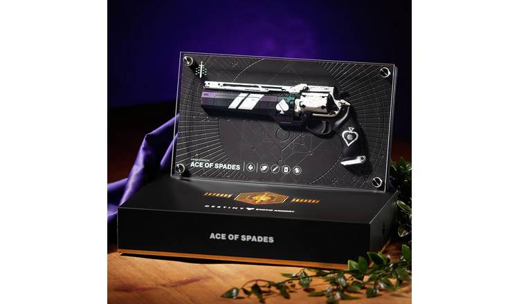 Destiny Exotic Armory Coll: Ace of Spades Replica Plaque