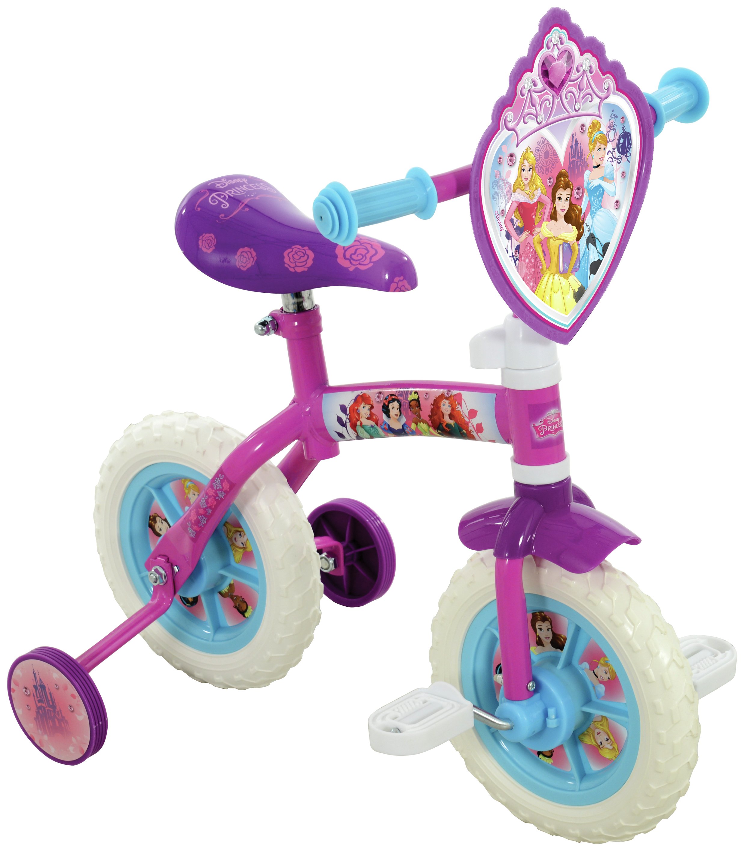 Disney Princess 10 Inch Kids Training Bike