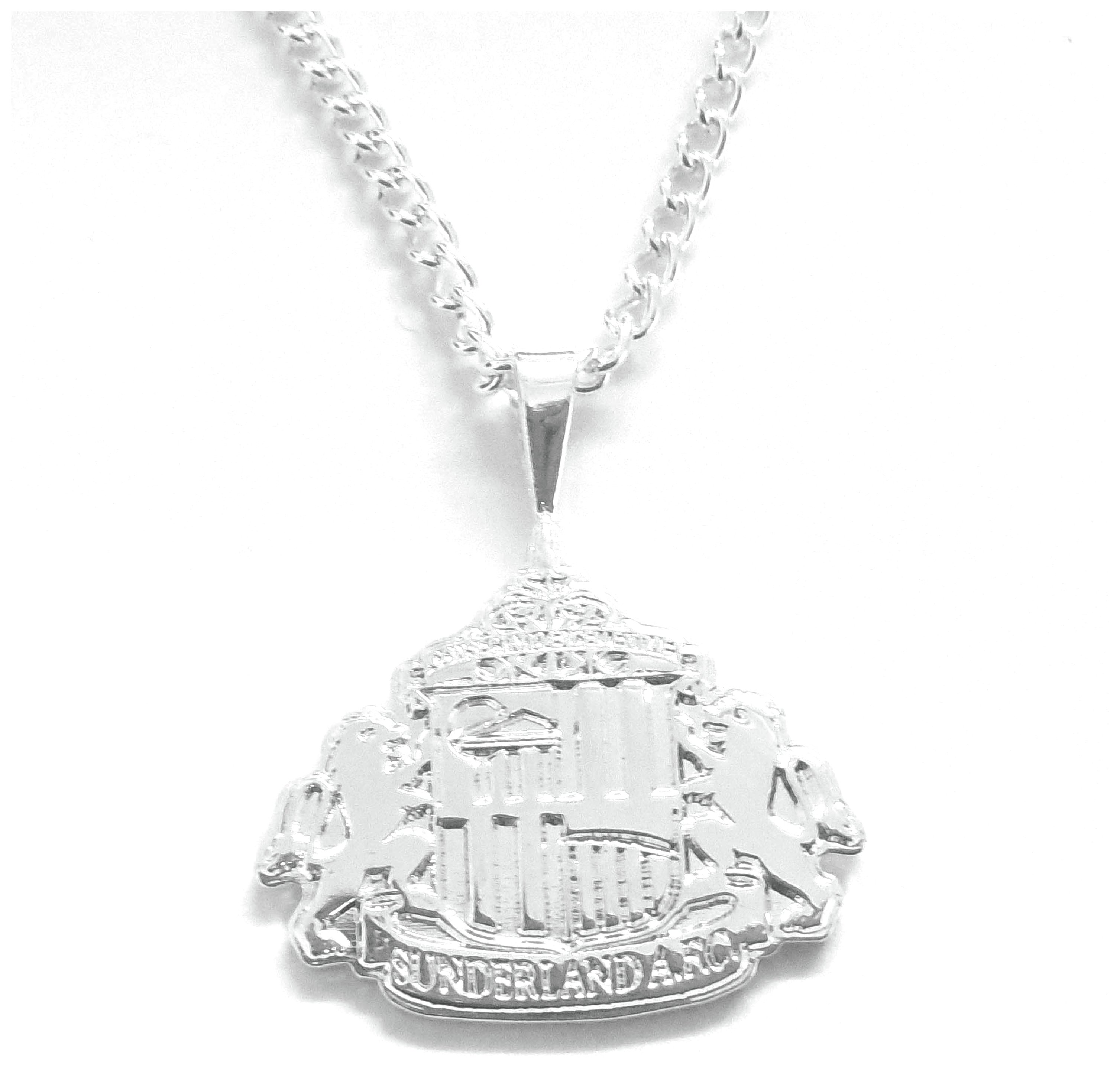 Silver Plated Sunderland Pendant and Chain. review