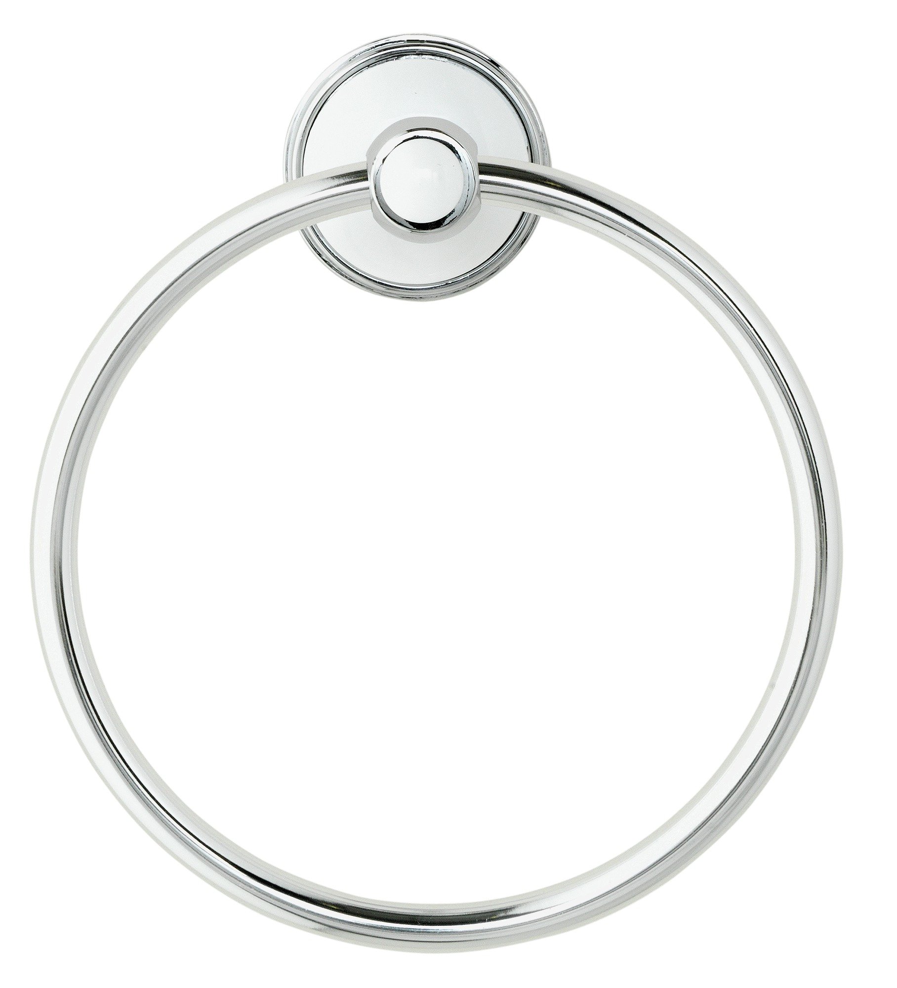 Argos Home Salisbury Wall Mounted Towel Ring - Chrome