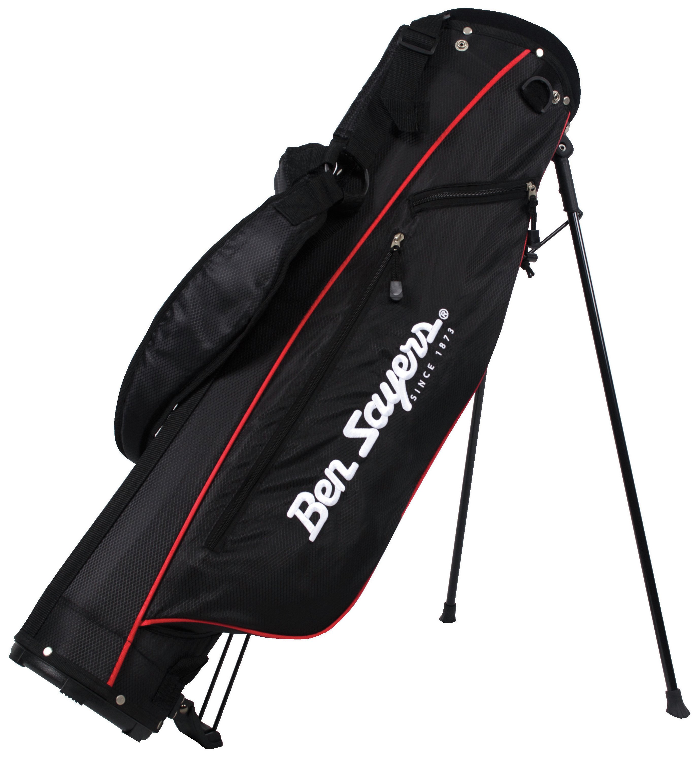 Ben Sayers Golf 6 Stand Bag - Black/Red