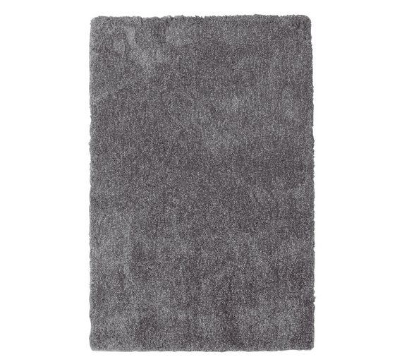 Buy Collection Two Tone Supersoft Deep Pile Rug - Grey at Argos.co.uk ...