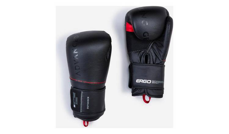 Decathlon 120 Black 8 oz Boxing Gloves