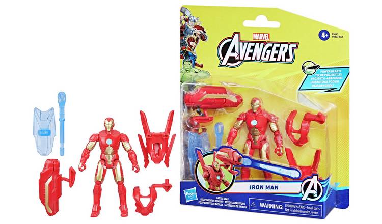 Buy Marvel Avengers Iron Man 4 Inch Deluxe Action Figure Playsets and figures Argos