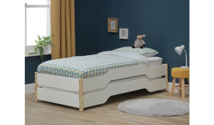 Habitat Hanna Stacking Single Guest Bed with Mattresses