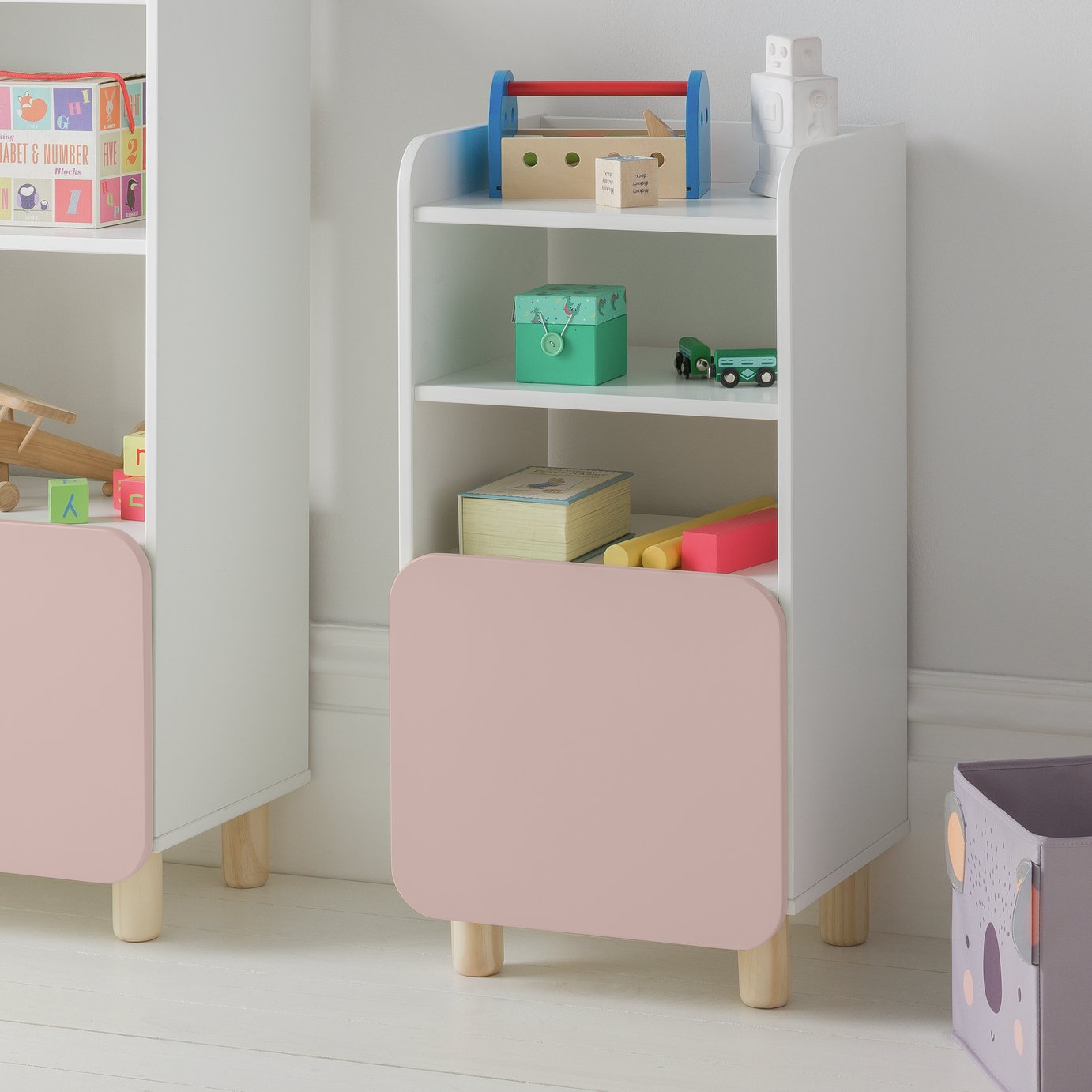 argos kids storage boxes