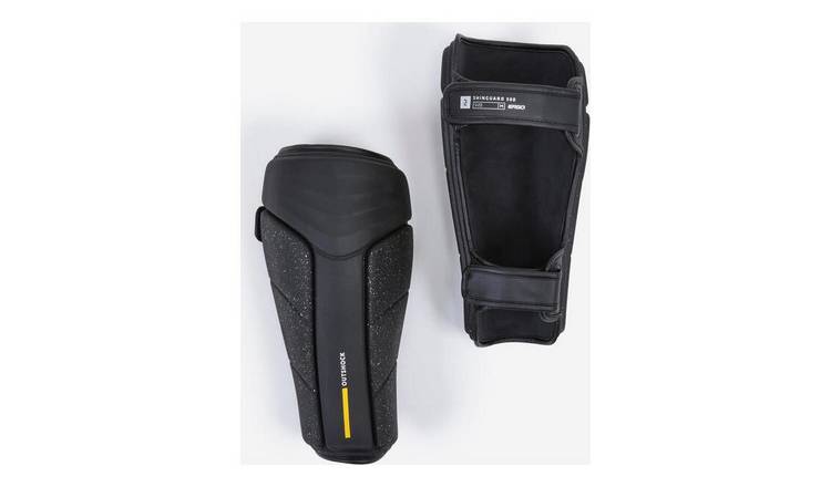 Decathlon 500 Ergo Adult Shinguards - Black, M