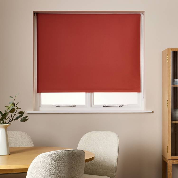 Habitat Blackout Cinnamon Roller Blind - 120cm 0