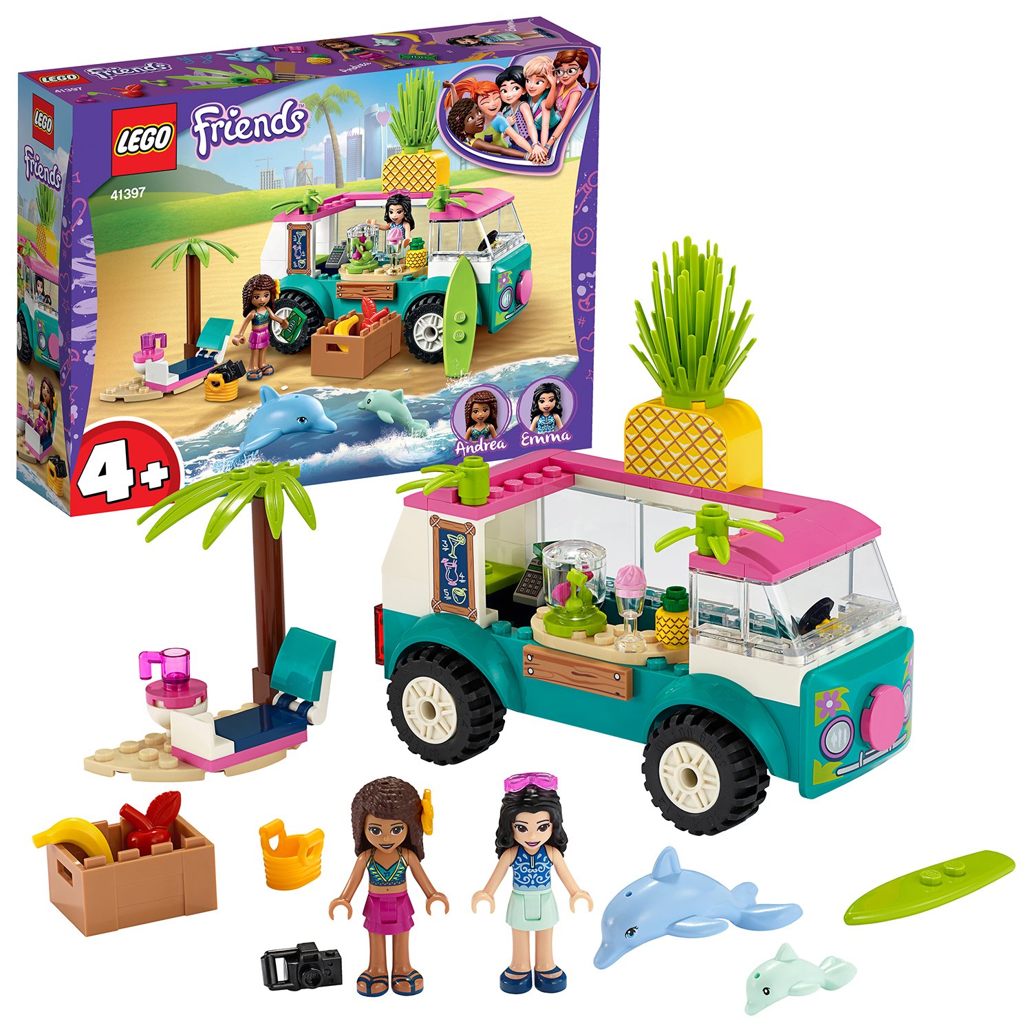 lego friends smoothie truck