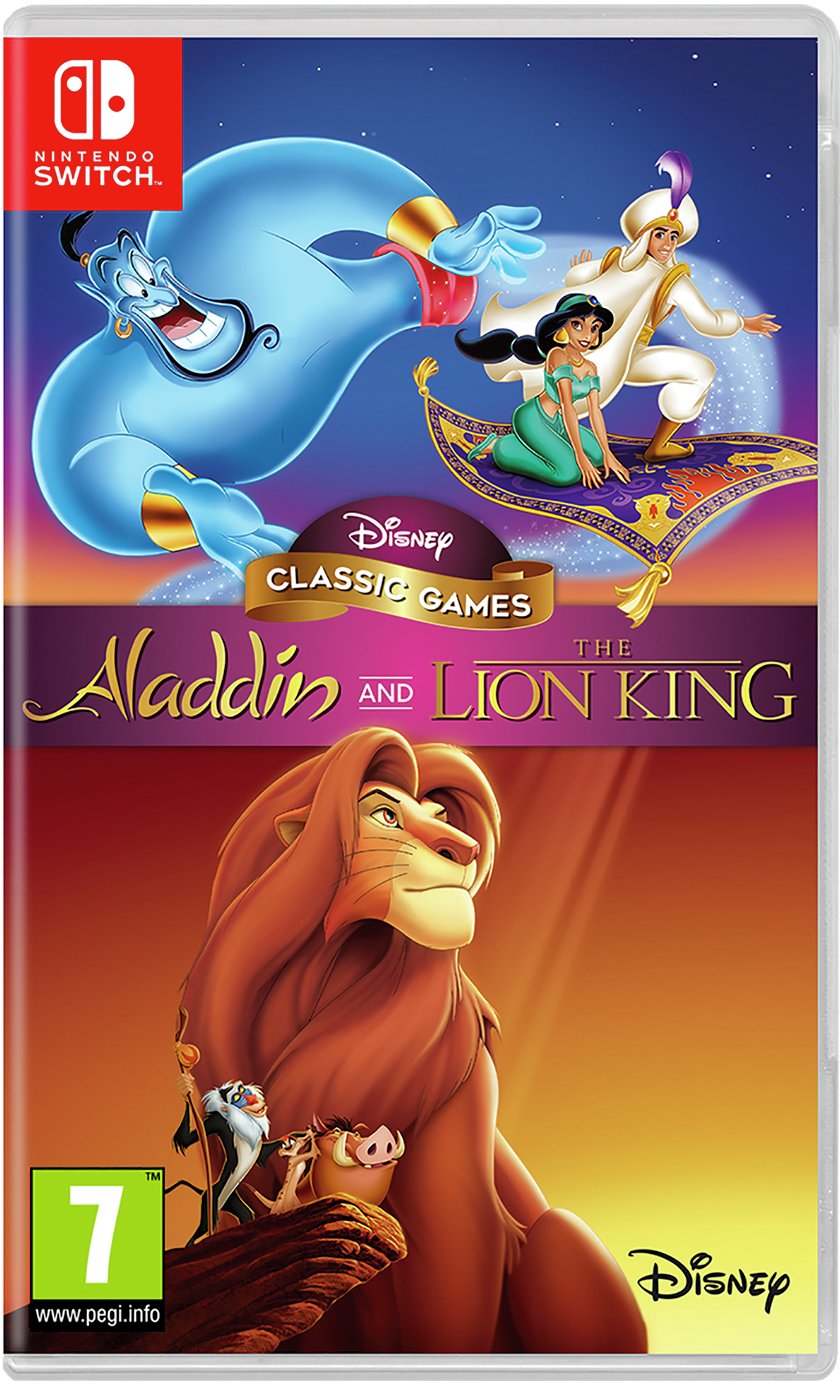 nintendo switch lion king aladdin