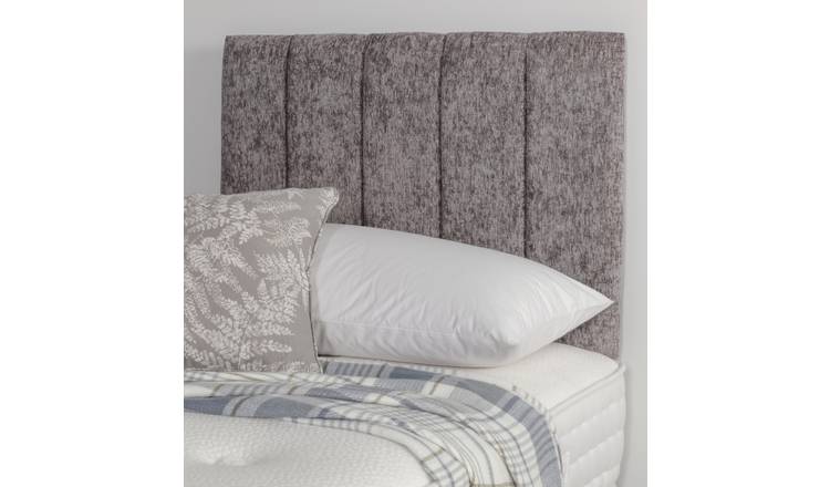 Single deals grey headboard