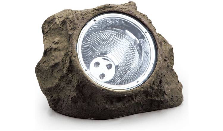 Garden by Sainsburys Solar Rock Light Large - Pack of 4