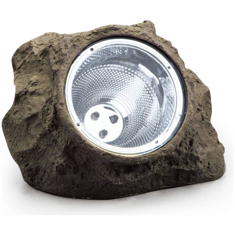 Garden by Sainsburys Solar Rock Light Large - Pack of 4 0
