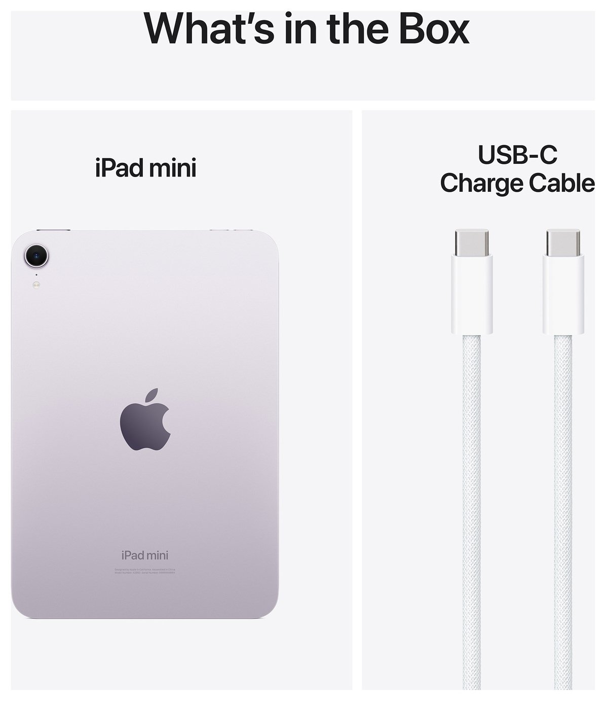 Buy Apple iPad mini 2024 8.3 Inch Wi-Fi 256GB - Purple | iPad | Argos
