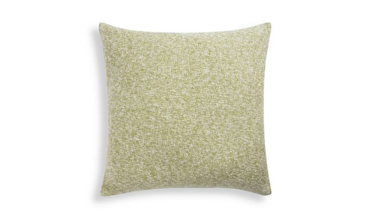 Buy Habitat Boucle Cushion Olive 50x50cm Cushions Argos