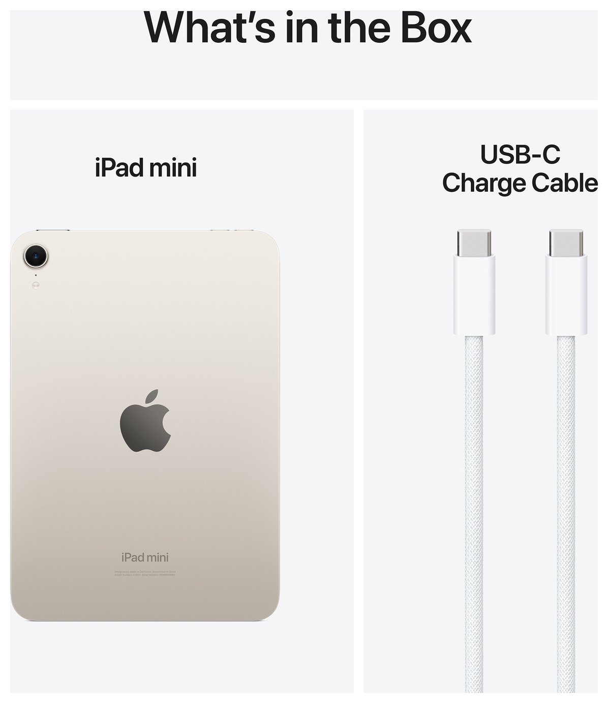 Buy Apple iPad mini 2024 8.3 Inch Wi-Fi 256GB - Starlight | iPad