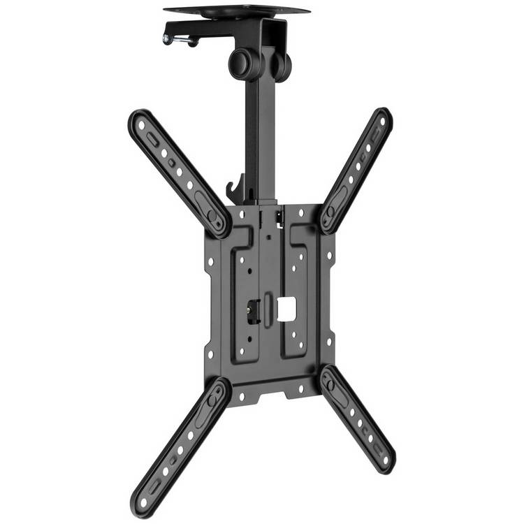 ProperAV Fold Up Ceiling 23-55 Inch TV Wall Bracket 0