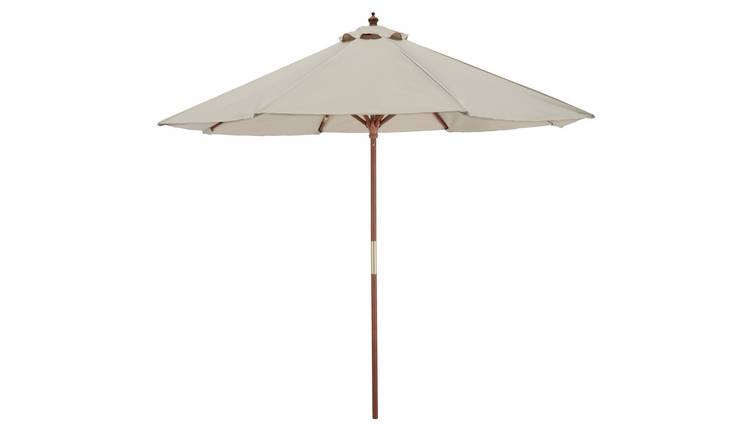 Buy Argos Home 2.7m Water Repellent Garden Parasol Cream Garden parasols and bases Argos