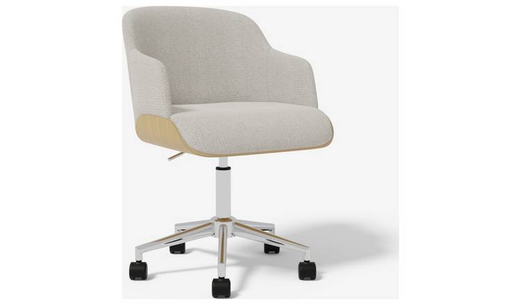 Koble Hedda Fabric Office Chair - Natural