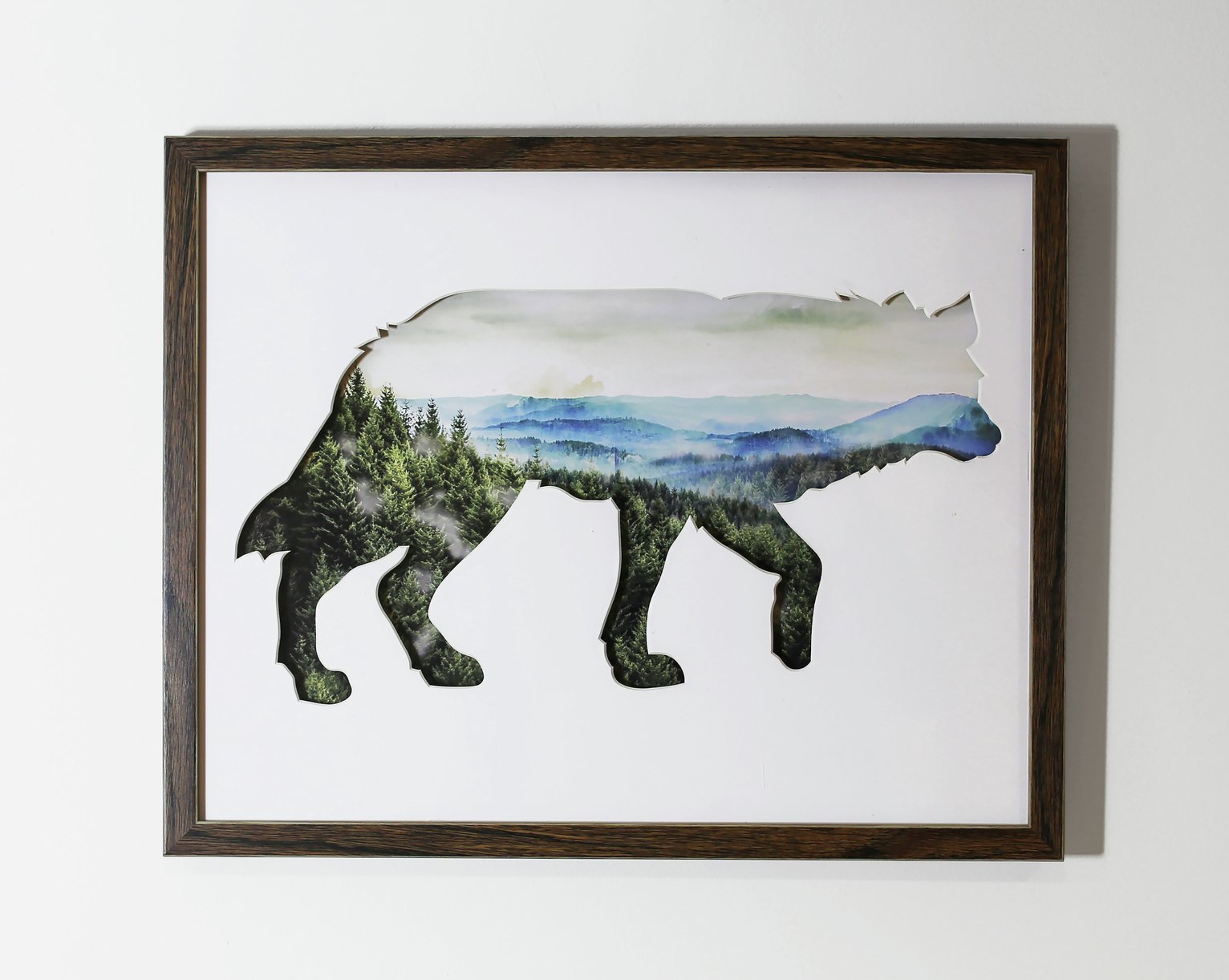 Arthouse Wild Woods Framed Print