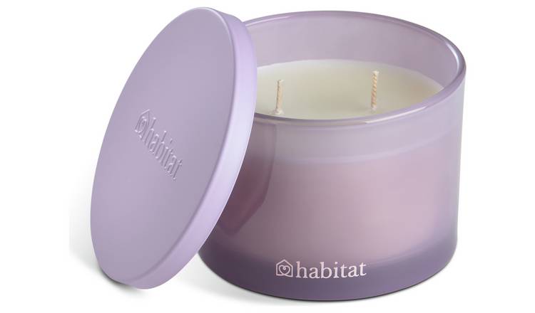 Habitat Large Multi Wick Candle - Jasmine & Pineapple Flower