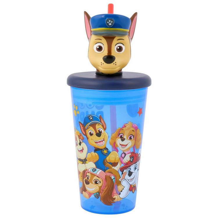 PAW Patrol 3D Head Blue Soda Cup - 440ml 0