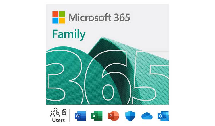 Microsoft 365 Family 1 Year, 6 Users