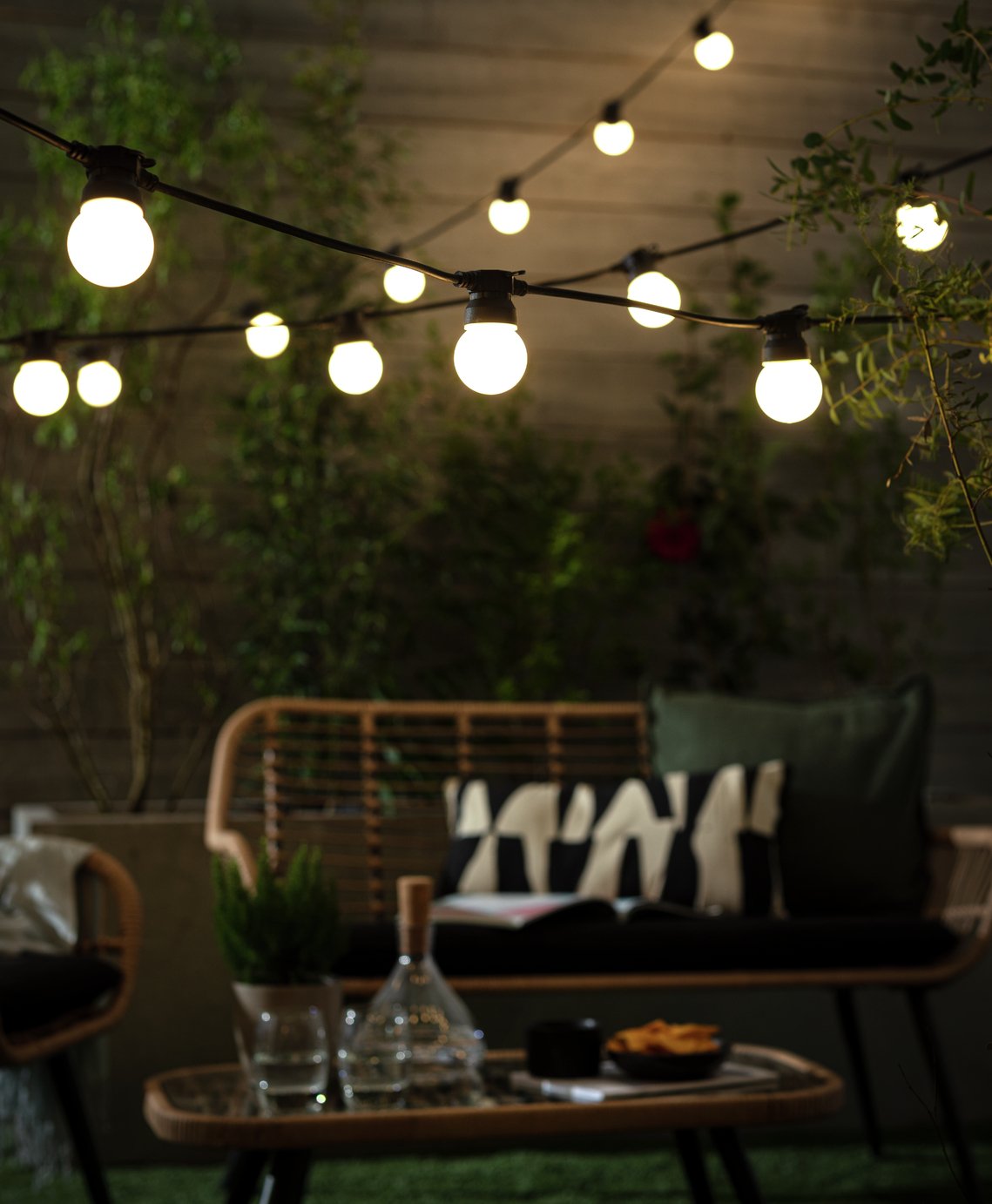 Habitat Warm White Festoon Lights