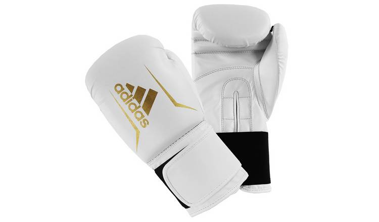 Buy Adidas Speed Boxing Gloves - White | Boxing gloves | Argos