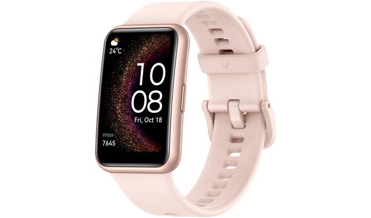 Buy HUAWEI Watch Fit SE Smart Watch Nebula Pink Fitness and activity trackers Argos