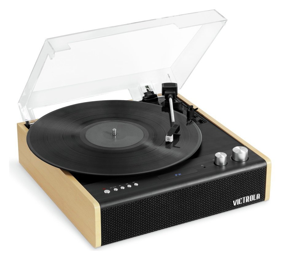 Victrola Eastwood Turntable with Bluetooth - Light Wood