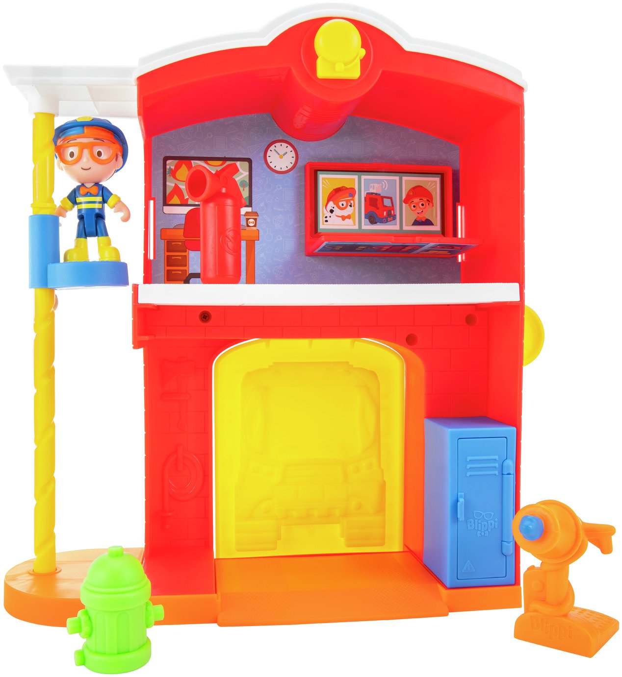 Blippi Firehouse Playset review