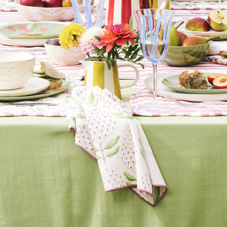 Habitat x Sanderson & National Trust Bellis Napkins 4pk 0