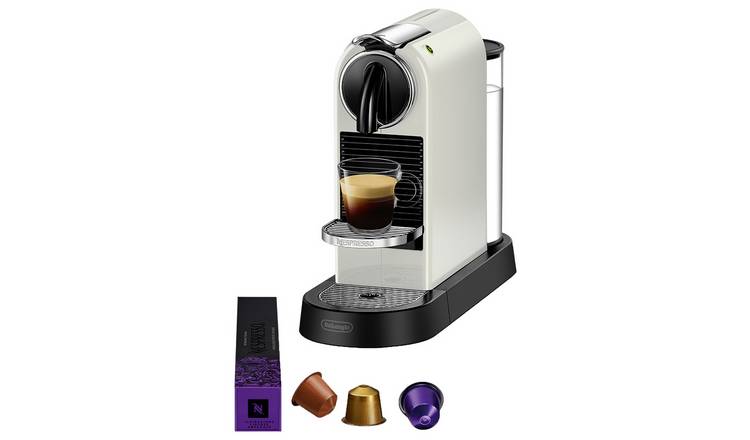 Nespresso by De'Longhi CitiZ Pod Coffee Machine - White