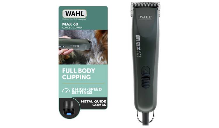 Wahl Max 60 Brushless DC Rotary Motor Animal Clipper Kit 