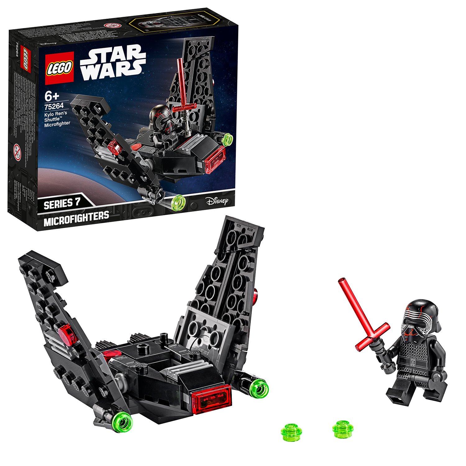 LEGO Star Wars Kylo Ren's Shuttle Microfighter Set Review