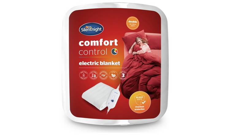 Buy Silentnight Comfort Control Electric Underblanket - Double | Electric  blankets | Argos