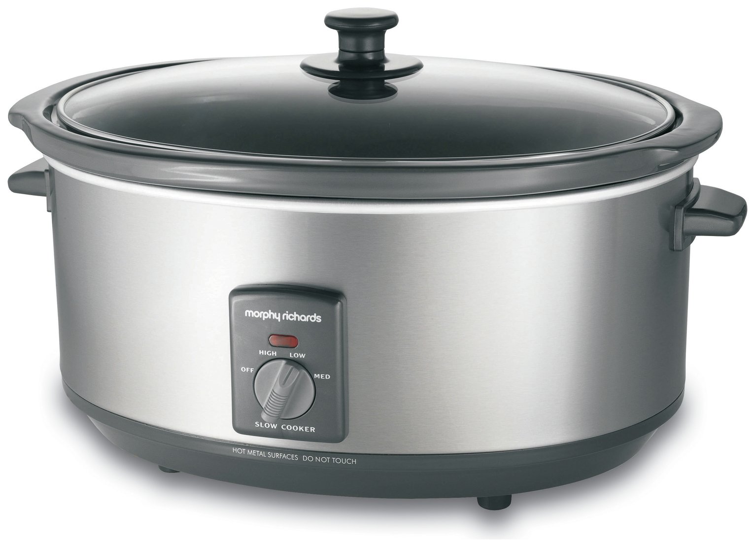 Morphy Richards 6.5L Slow Cooker - Stainless Steel