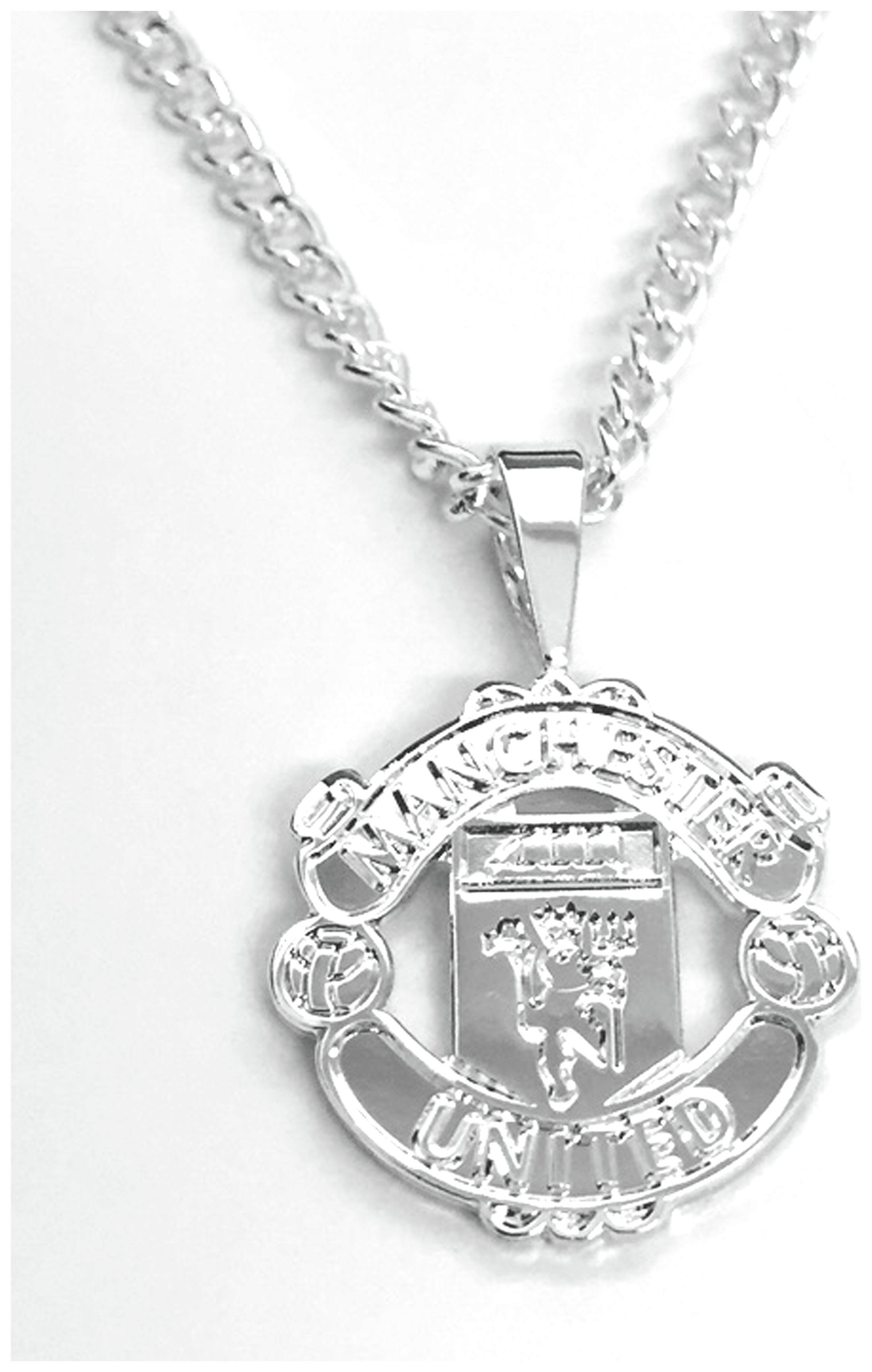 Sterling Silver Manchester United Pendant