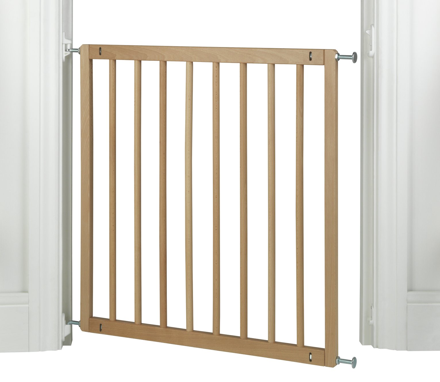 babydan narrow beechwood safety gate