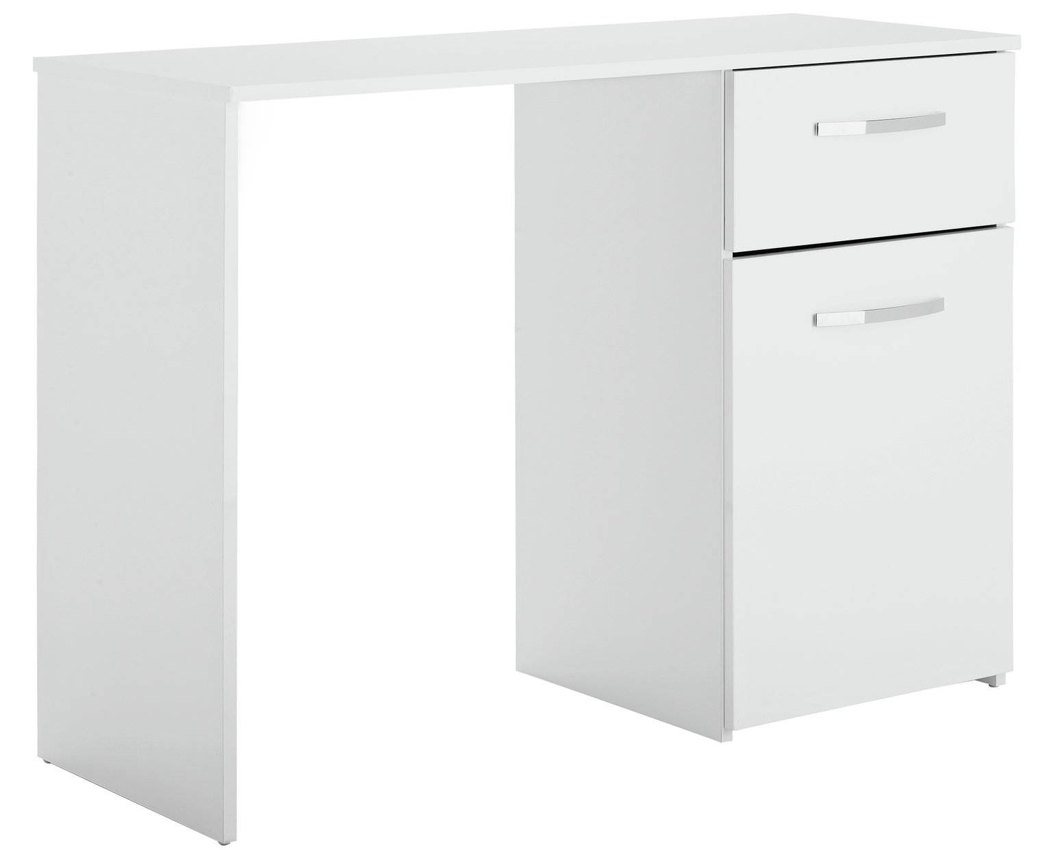 Argos Home Hayward Office Desk - White Gloss