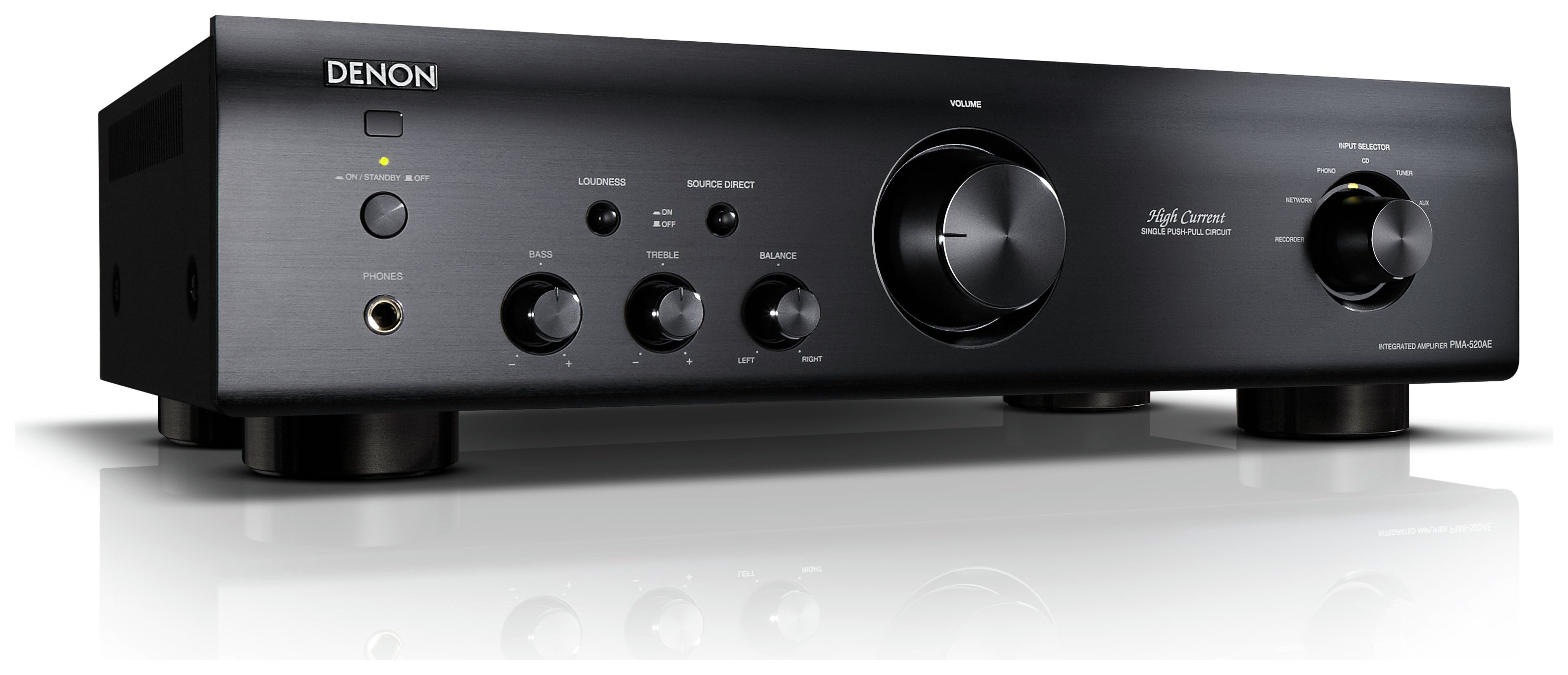 Denon Integrated Amplifier 520 - Black