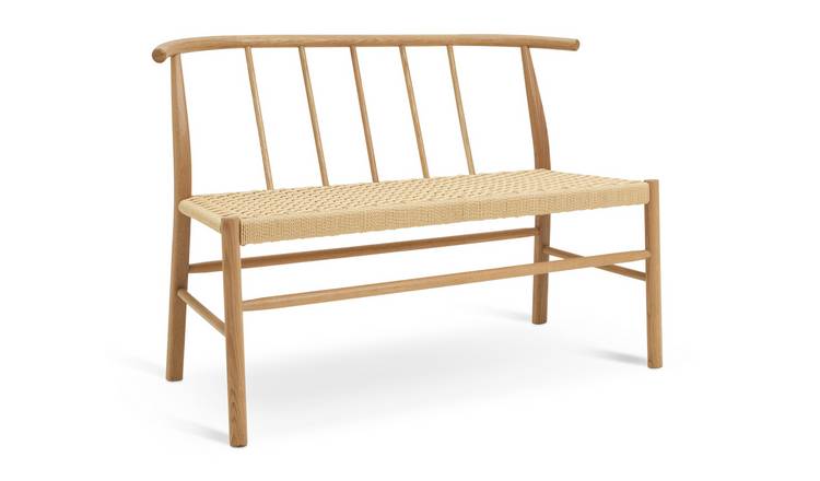 Habitat Scottie Solid Oak Dining Bench