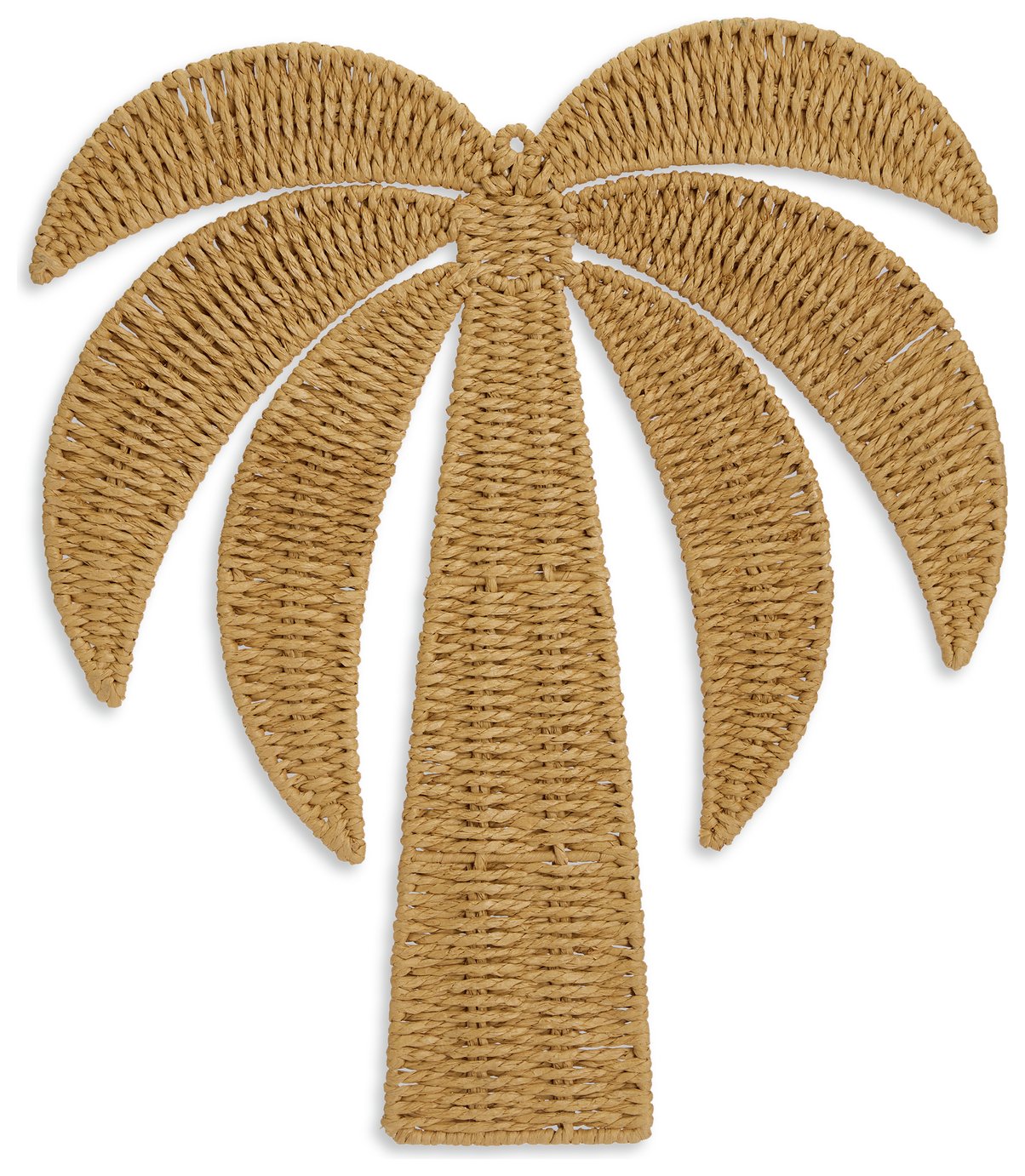 Habitat Palm Tree Iron Plaque Wall Art
