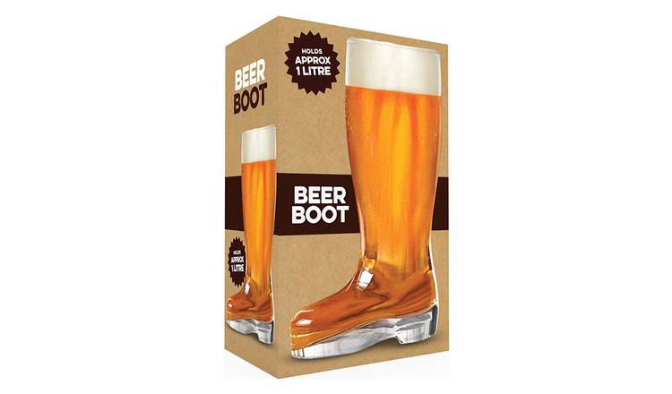 Menkind Beer Boot Glass