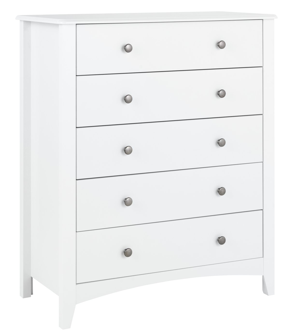 Argos Home Minato 5 Drawer Chest - White