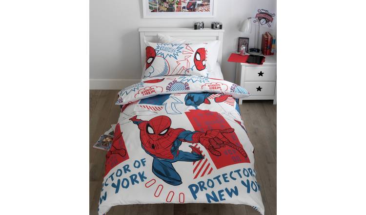 Buy Spider Man Bedding Set Single Kids Duvet Sets Argos