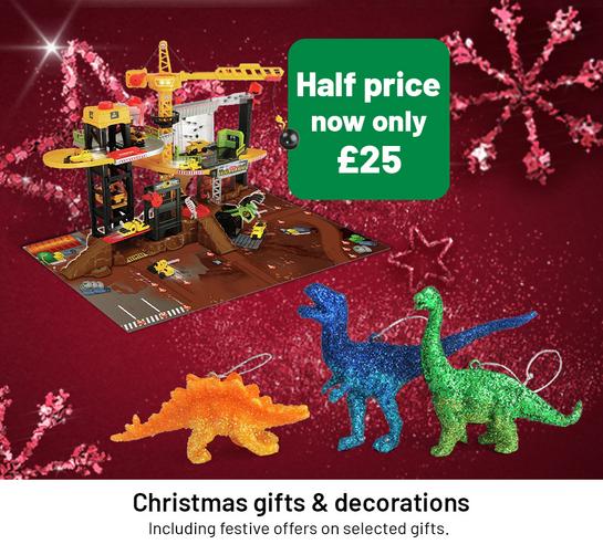  Christmas gifts & decorations. Including festive offers on selected gifts. 