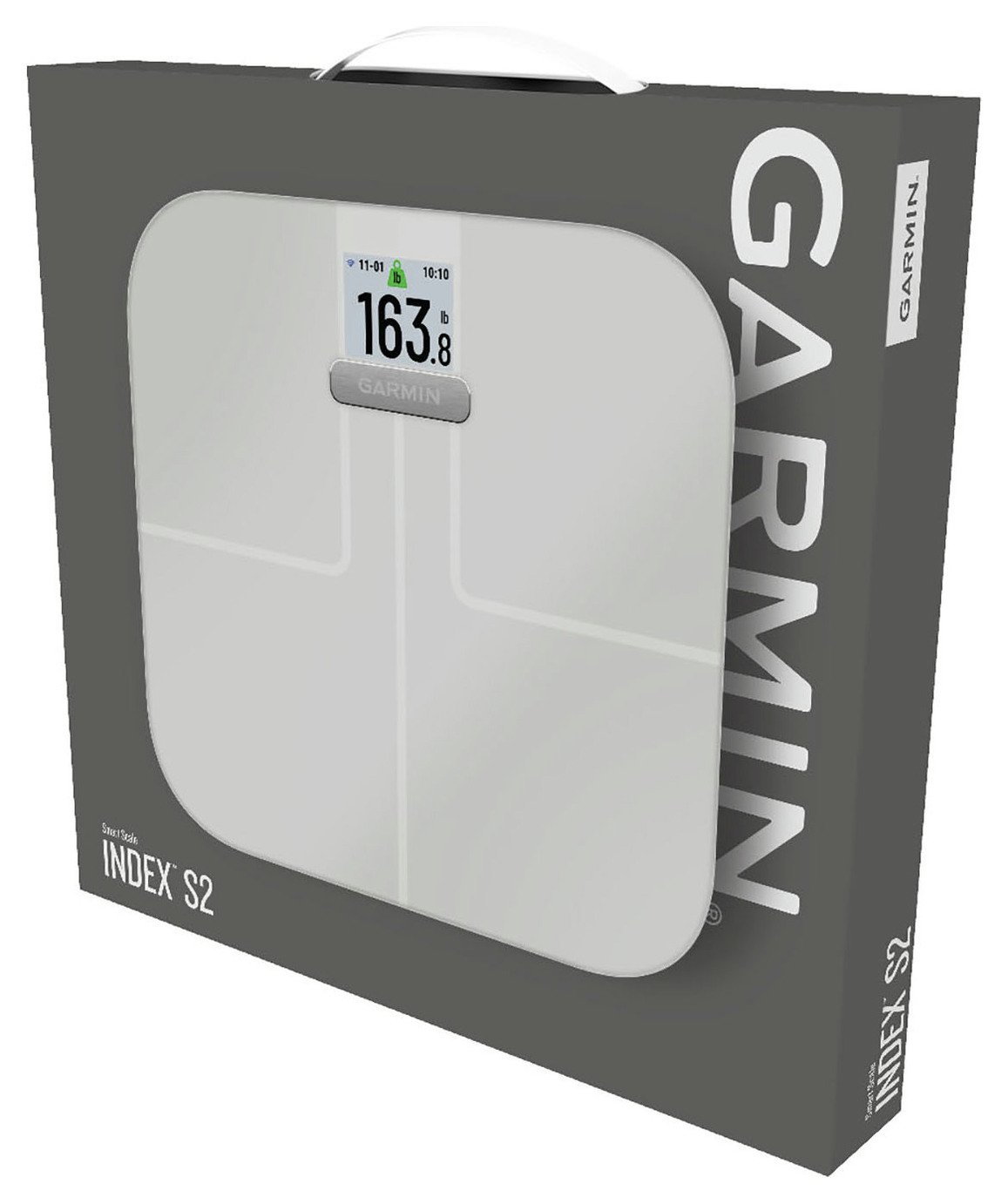 GARMIN　Index S2 White Buy Garmin Index S2 Smart Bathroom Scales - White | Bathroom