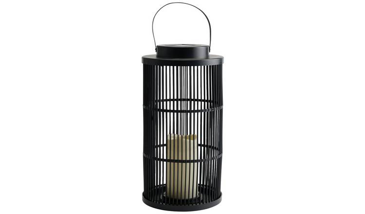 Home Solar Flickering Candle Lantern